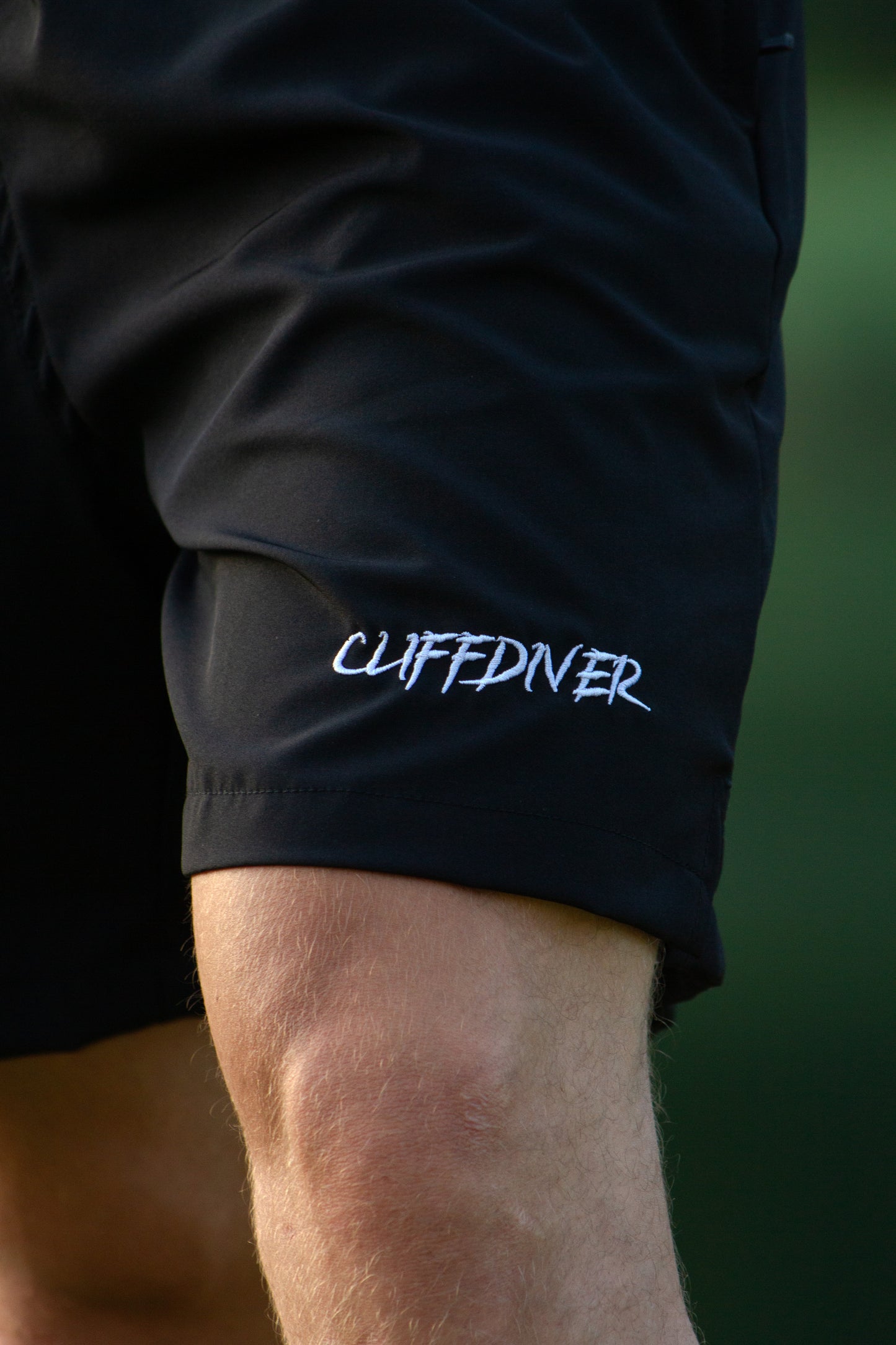 Cliffdiver Black Swim Shorts