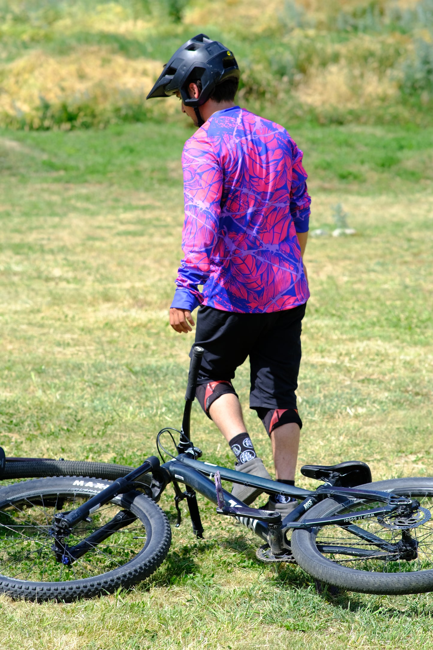 All-Riding Mountain Flowers T-shirt – 100% Made in the Alps for Men