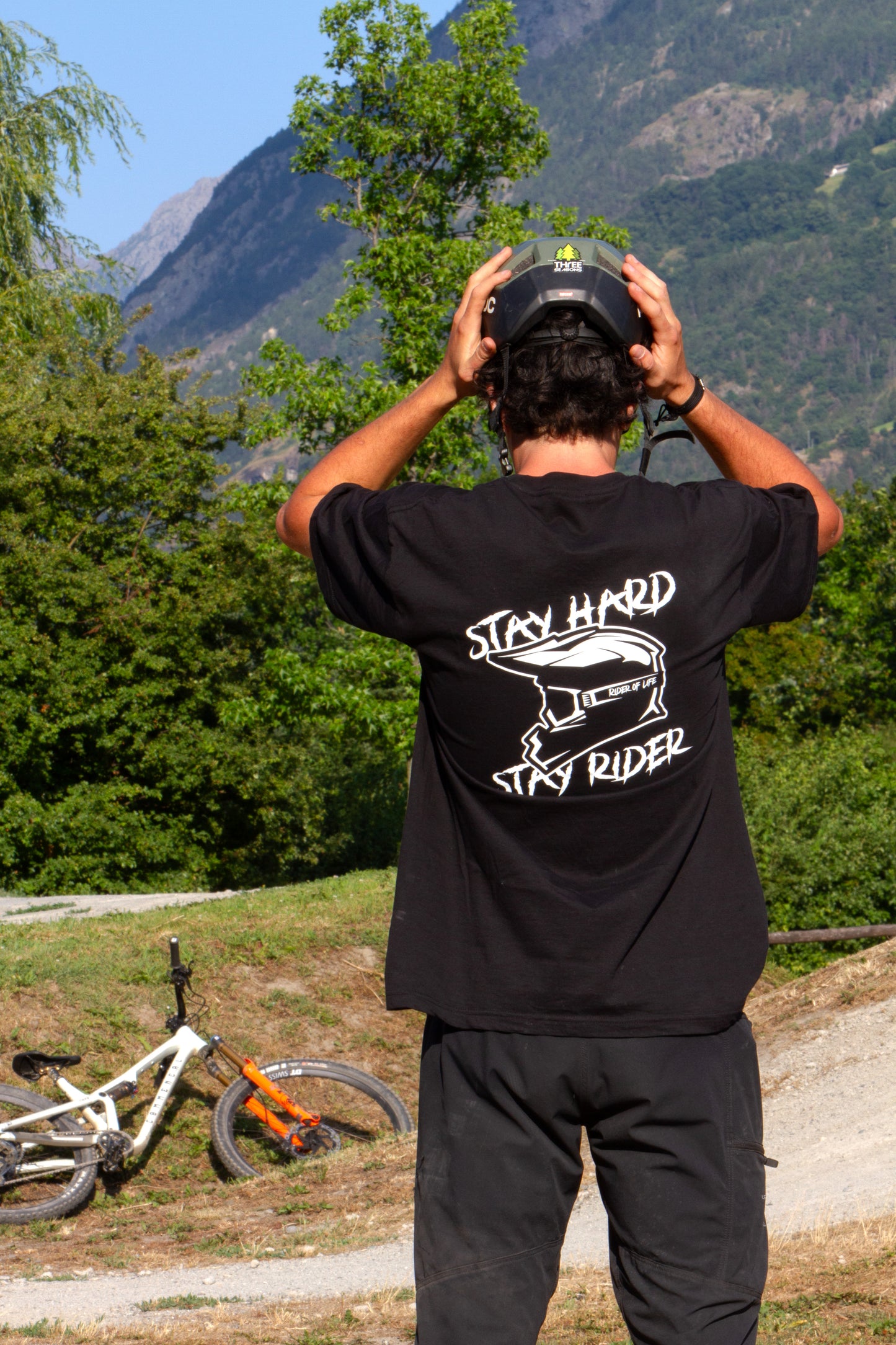 Stay Hard Stay Rider T-shirt 100% Cotton