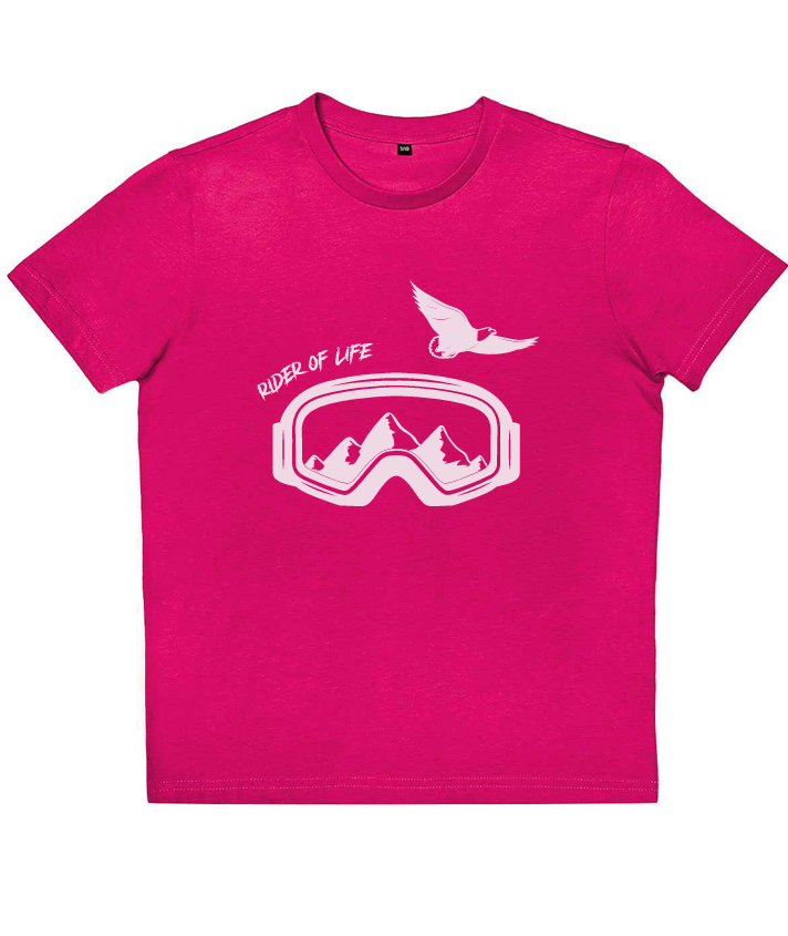 FLYING EAGLE KIDS SHIRT FUCSIA