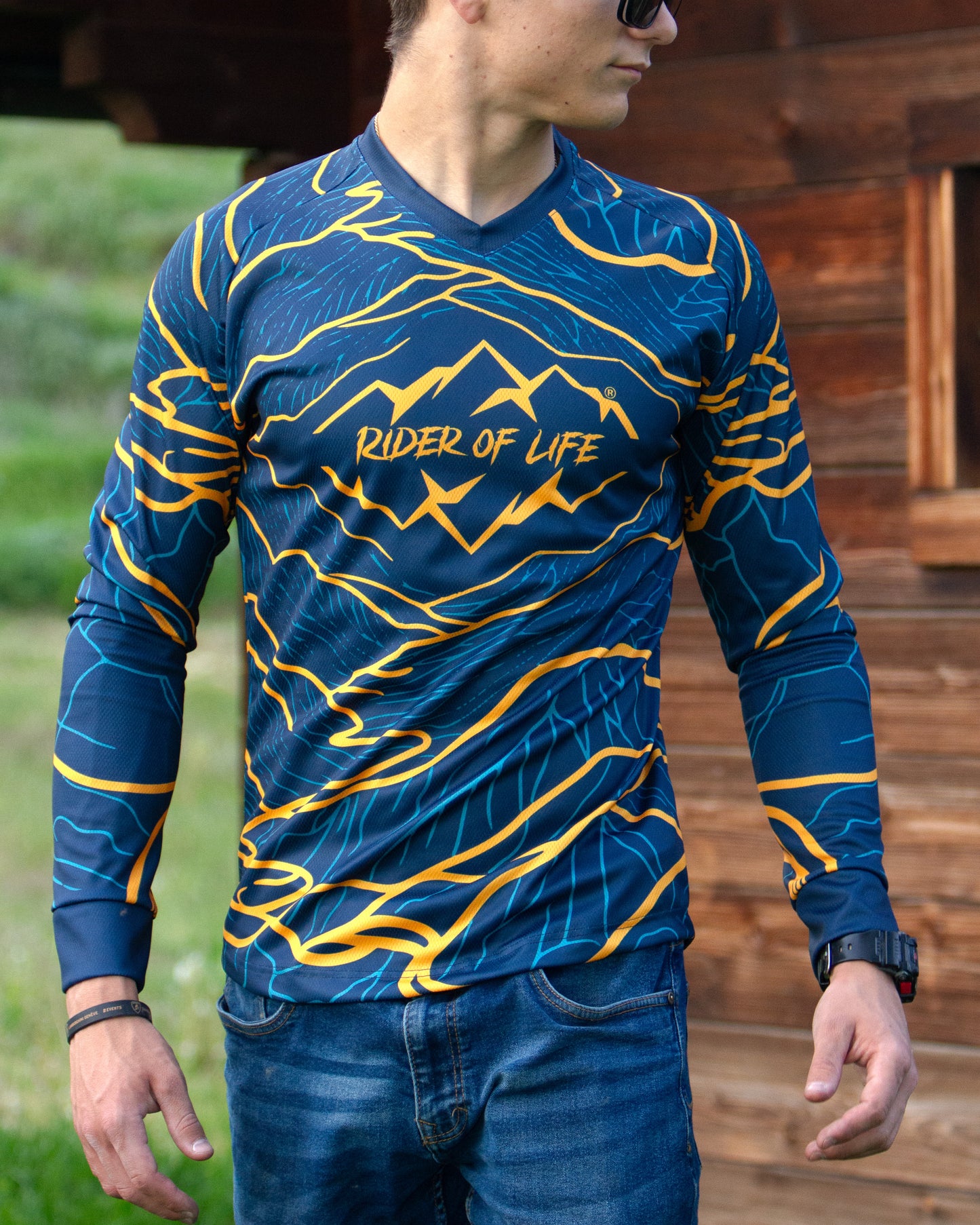 All-Riding T-shirt Sentiers du Vulcain – 100% Created in the Alps