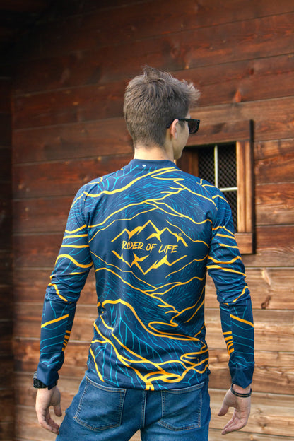 All-Riding T-shirt Sentiers du Vulcain – 100% Created in the Alps