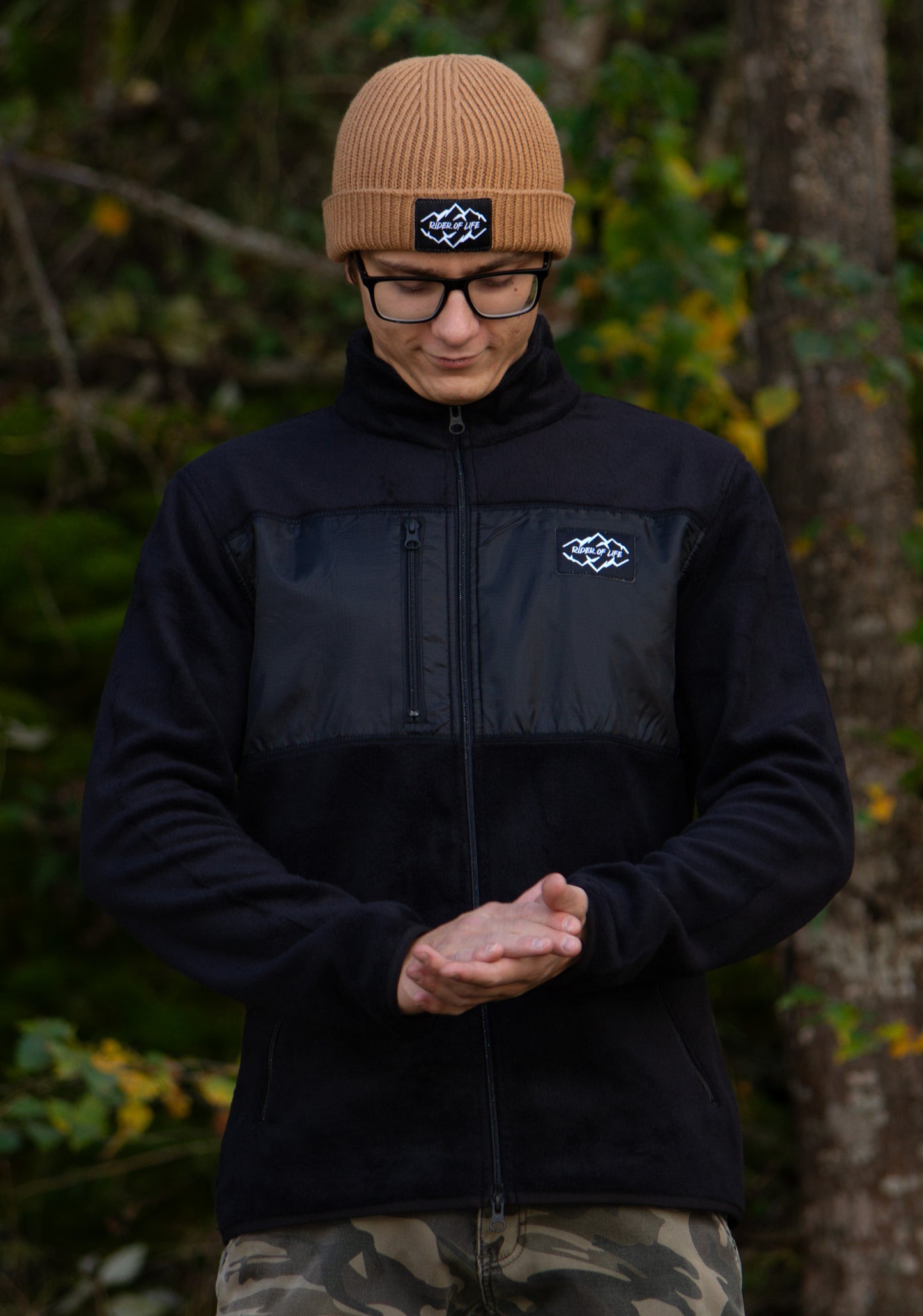 POLAR MAN JACKET BLACK